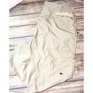 511 Tactical Pants 44x32 Cargo Khaki Elastic Waist and Button Fly